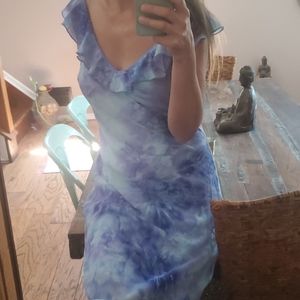 Vintage 90's tie dye dress
